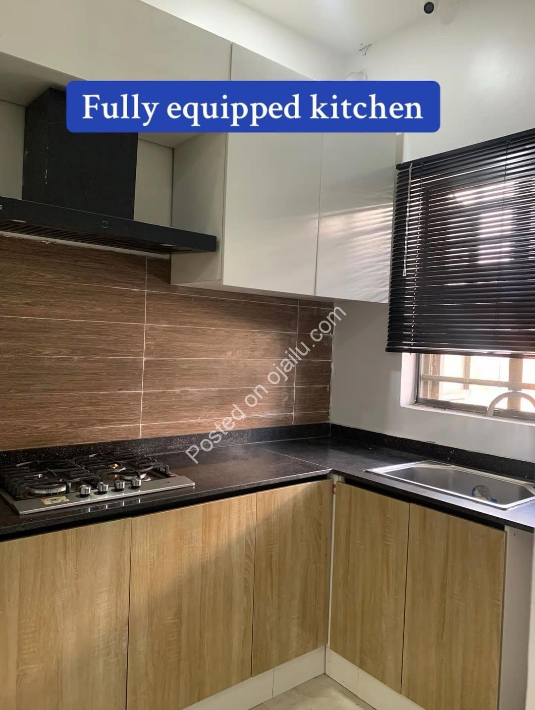 Solar-Powered Haven: 2BR Terrace Duplex in Ajah