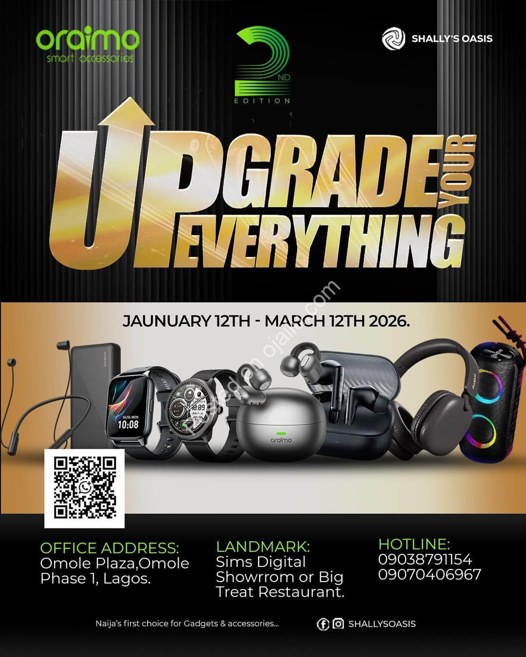 Oraimo Smart Upgrade: Power Your Lifestyle