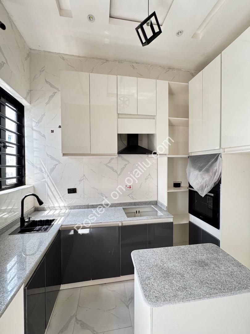 4-Bed Terrace in Ikota | En-Suite Bliss & Secure Estate