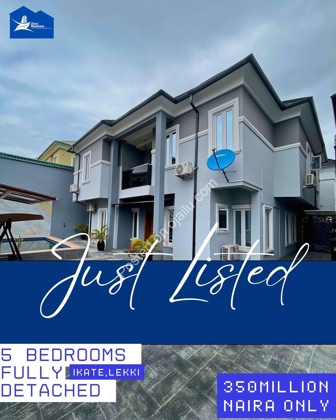 Lekki’s Ultimate 5-Bed Oasis with Pool & BQ