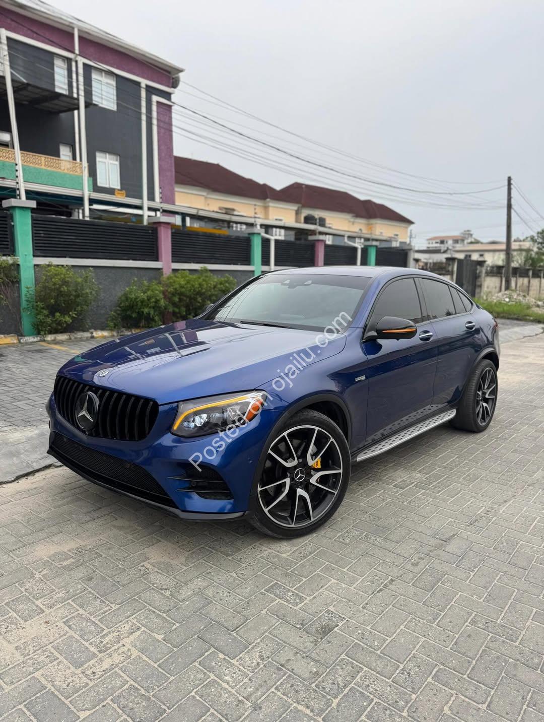 2018 Mercedes-AMG GLC 43 Coupé: Indigo Blue & Red Stitch Luxury