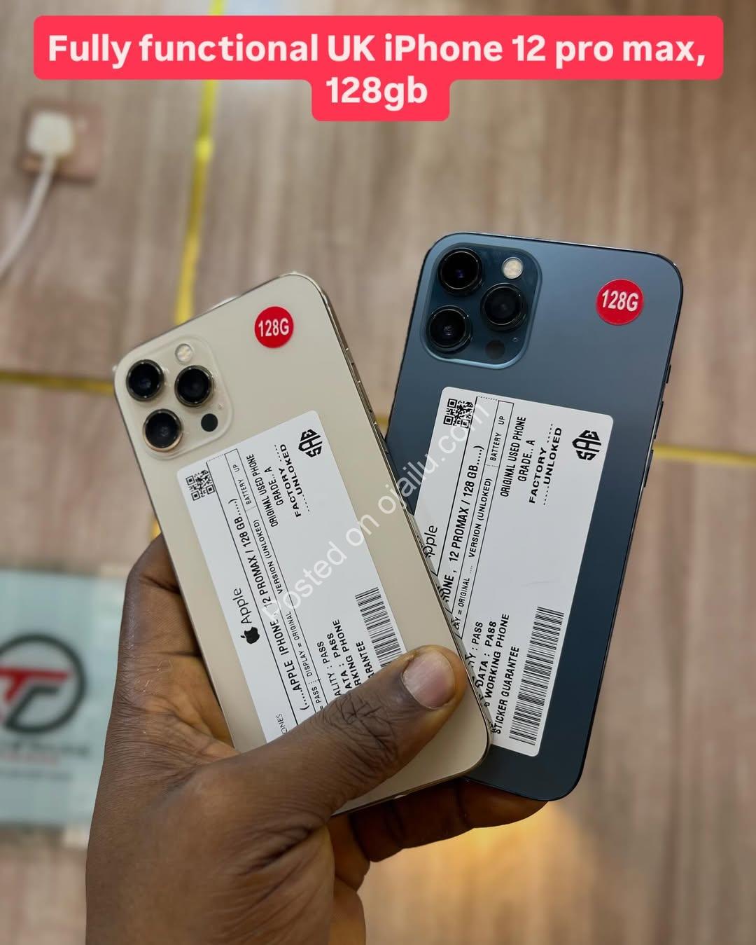 Unlock Premium Power: iPhone 12 Pro Max 128GB