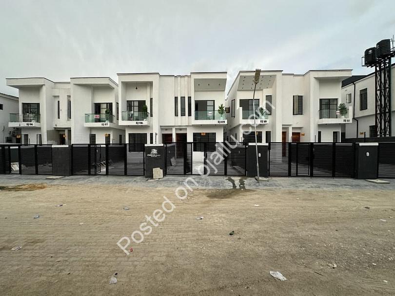 Lagos Luxury: New 4-Bedroom in Gated Ikota GRA