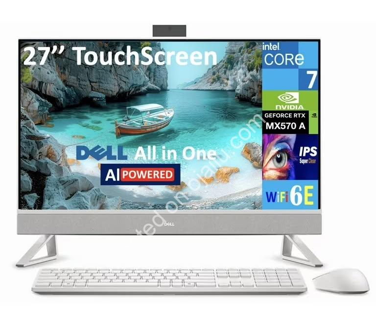 Dell 27″ Touch All-In-One: Powerhouse Intel Core 7 & NVIDIA Graphics