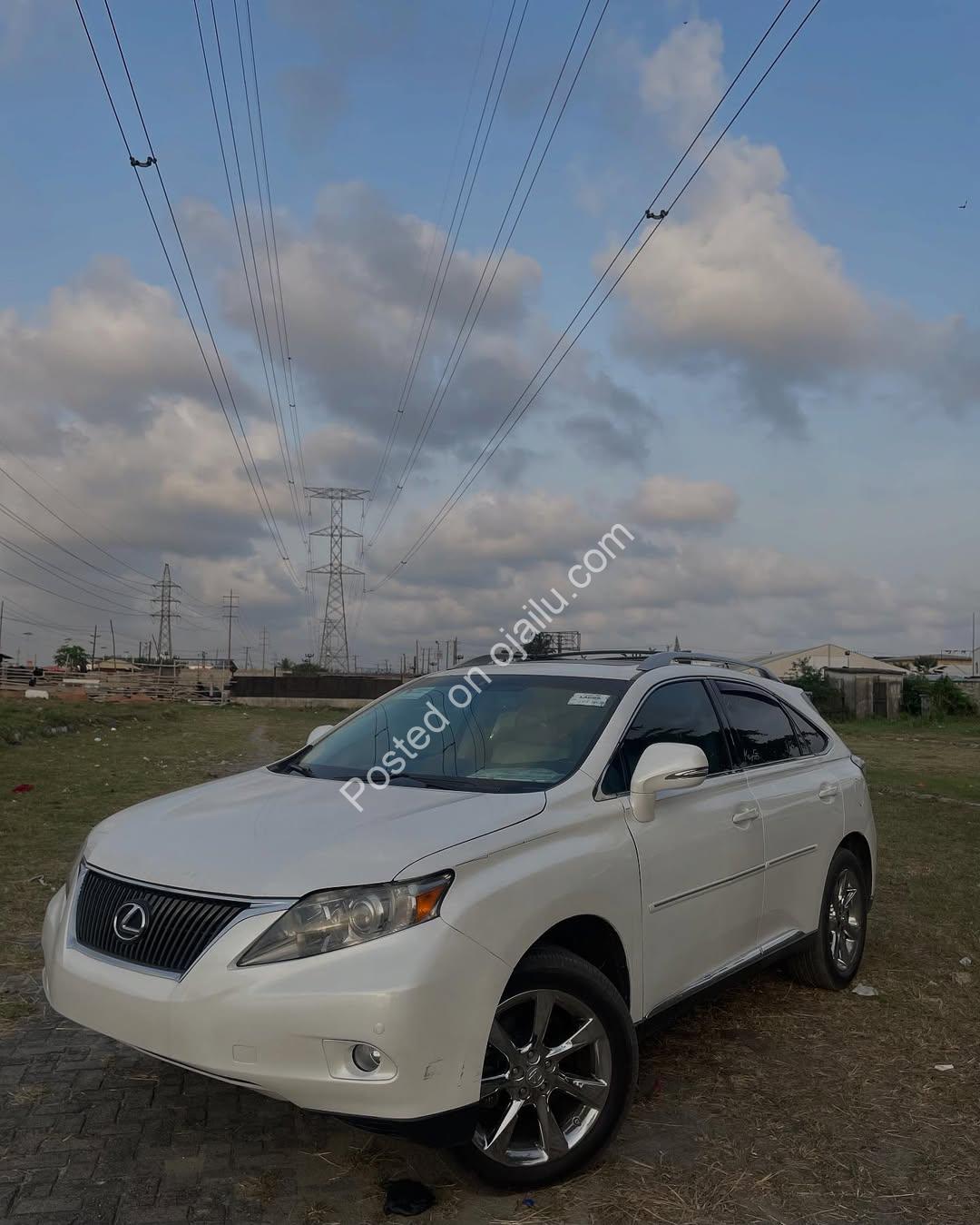 Luxury Lexus RX350: Sunroof & Tech, 19.5M Naira