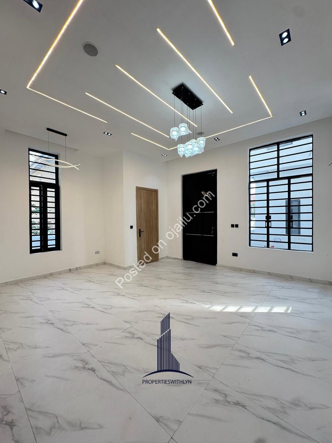 Spacious 4-Bedroom Duplex with 4-Car Driveway in Sangotedo