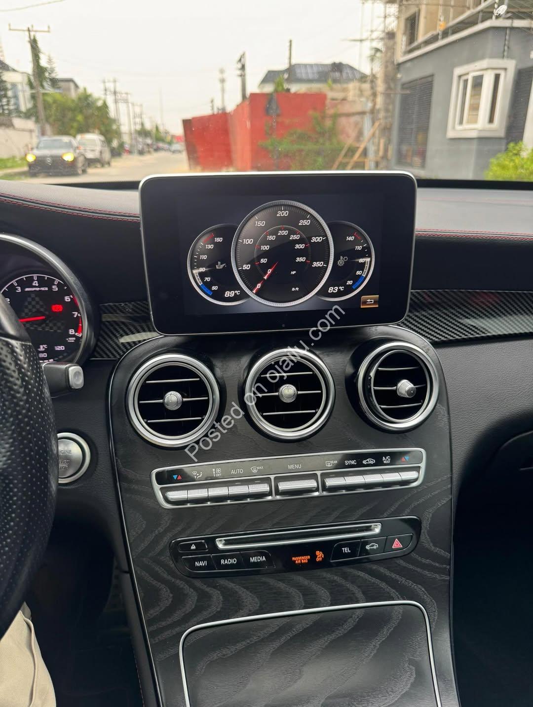 2018 Mercedes-AMG GLC 43 Coupé: Indigo Blue & Red Stitch Luxury