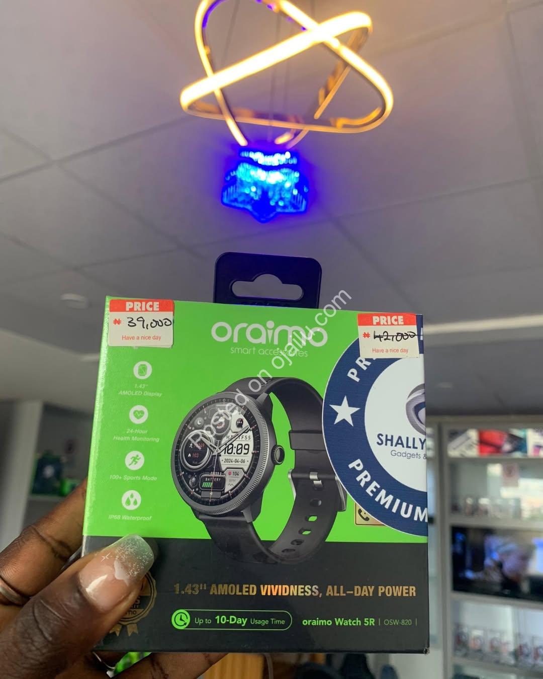 ORAIMO Watch 5R: 10-Day Power & AMOLED Style