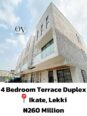 Lagos Oasis: 4BR Terrace Duplex with BQ & Smart Features