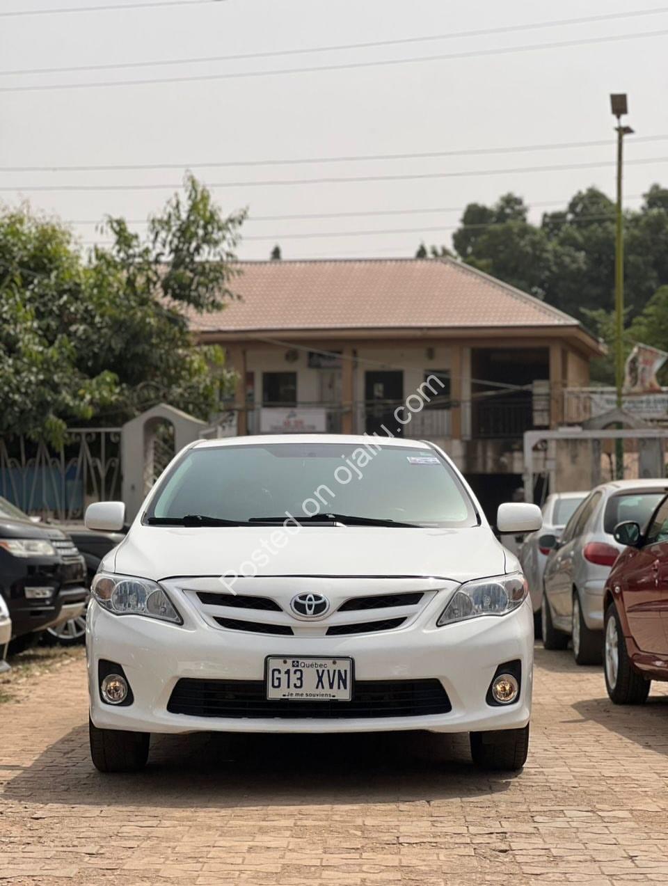 2012 Toyota Corolla: Duty-Paid, Ready for Kaduna