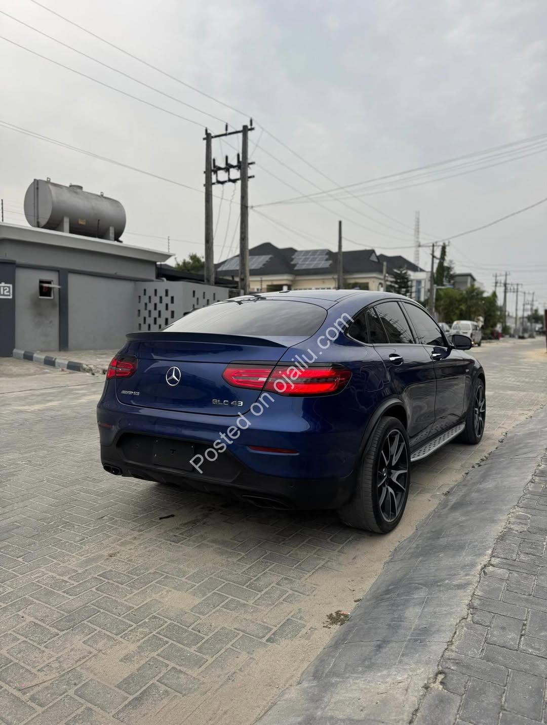 2018 Mercedes-AMG GLC 43 Coupé: Indigo Blue & Red Stitch Luxury