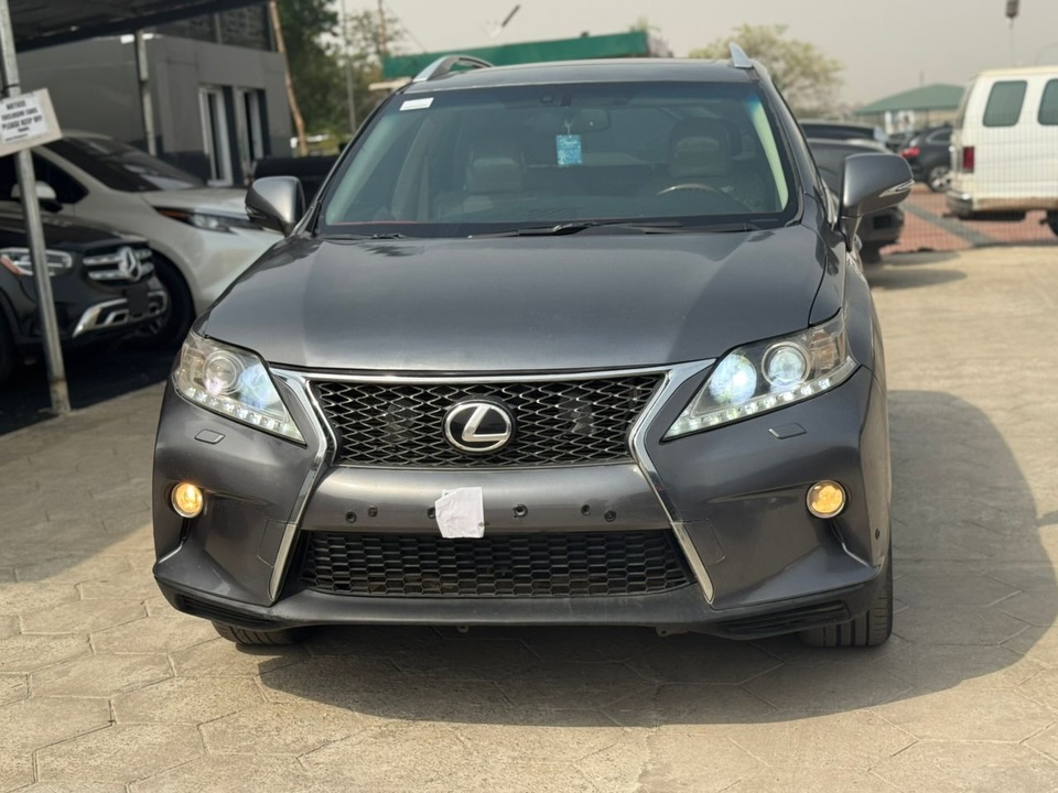 Unregistered Lexus RX350: Drive Now, No Stories