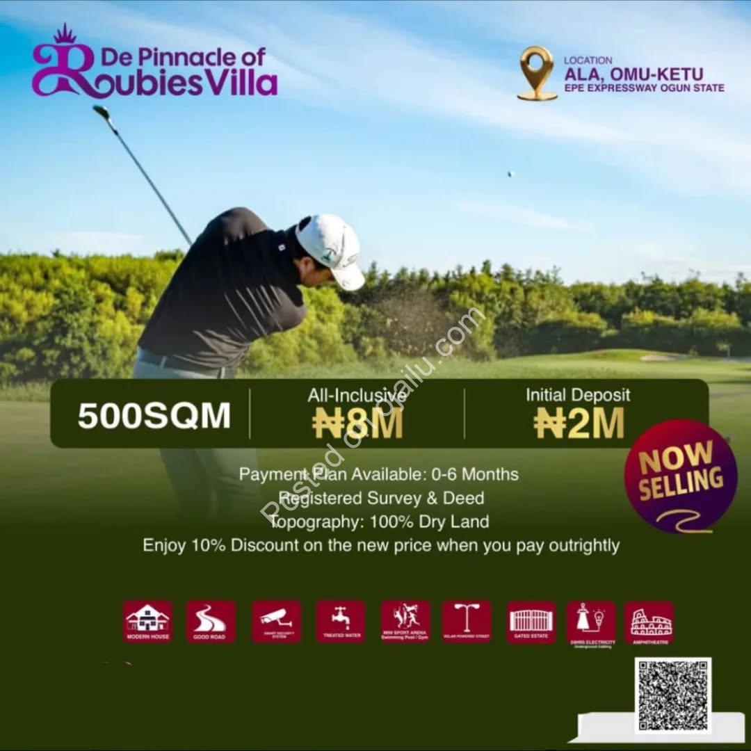 Secure Your Future in Epe’s Premier Estate