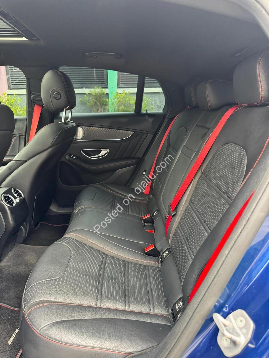 2018 Mercedes-AMG GLC 43 Coupé: Indigo Blue & Red Stitch Luxury