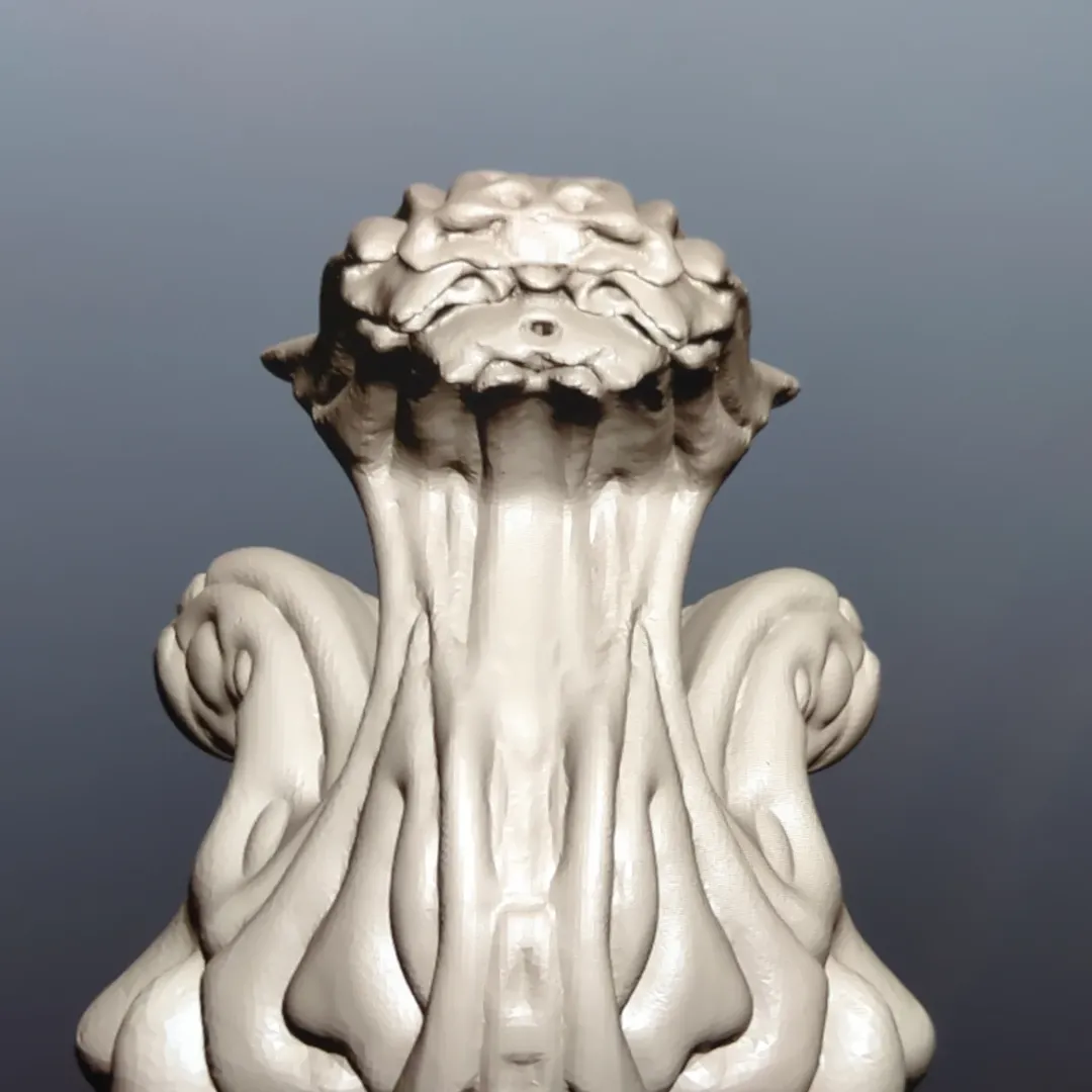 Unleash the Unreal: Creepy Monster 3D Sculpt