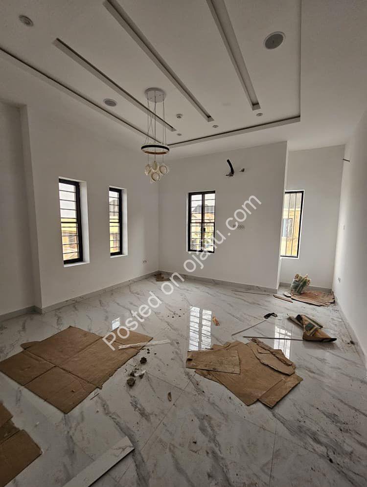 Grand 6-Bedroom Duplex with BQ in Secure Ojodu Estate