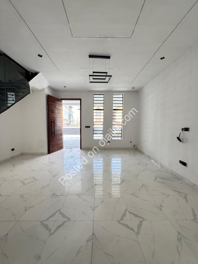 4-Bed Terrace in Ikota | En-Suite Bliss & Secure Estate