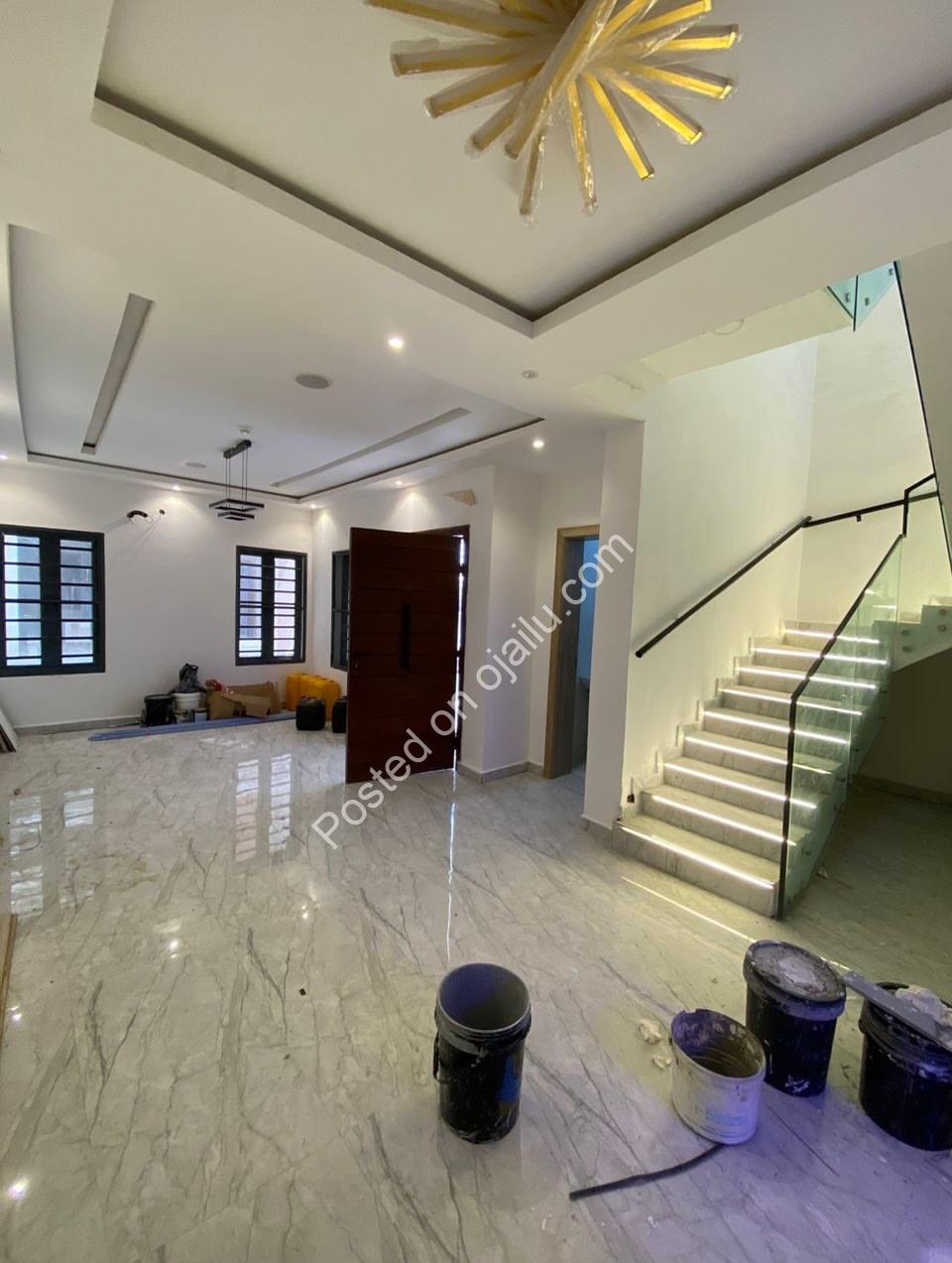Lagos Luxury: 4-Bed Terrace Duplex with BQ