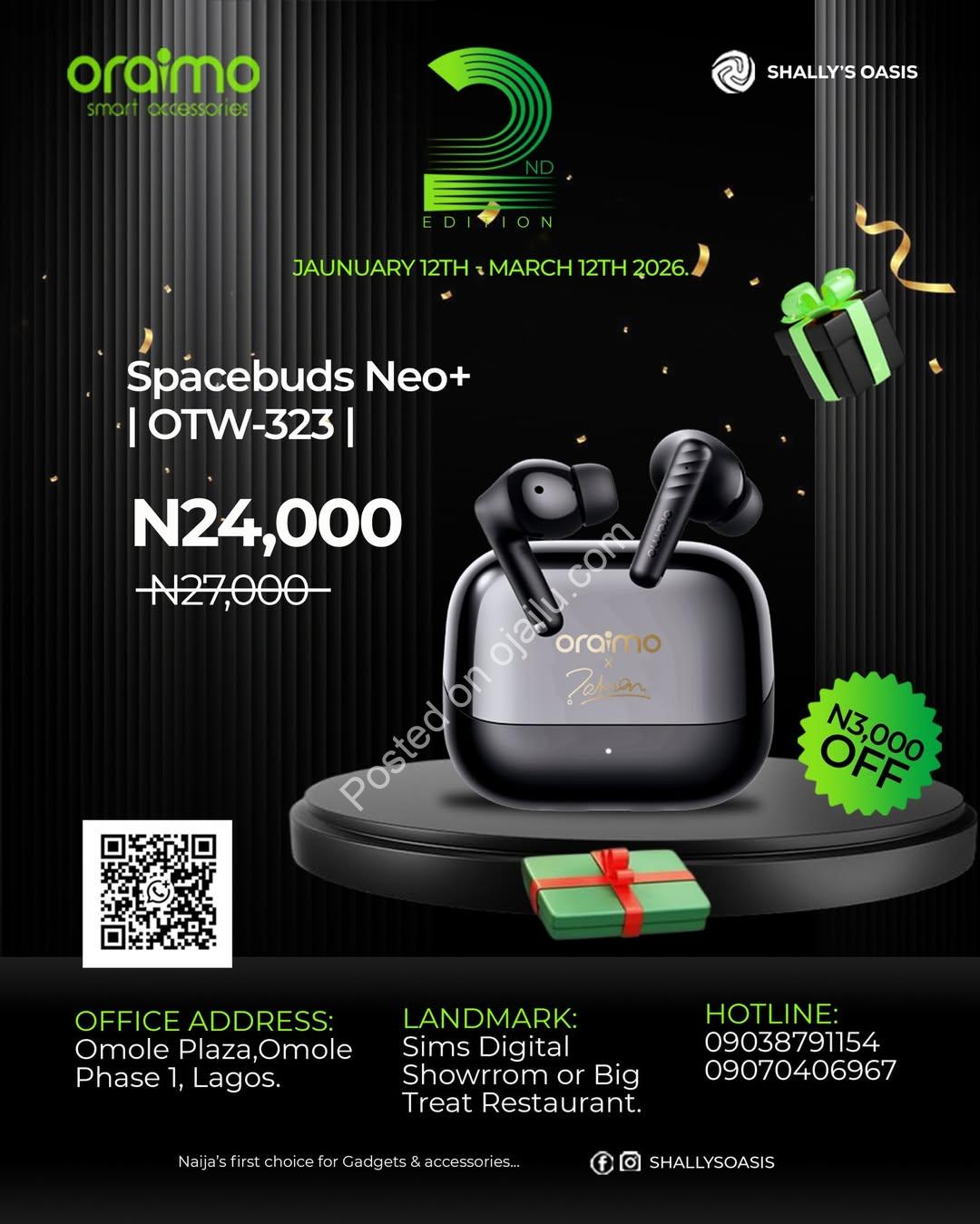 Final Call: Oraimo Tech Blowout—Grab Yours Now!