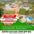 Secure Your Dream Plot in Kikuyu’s Premier Gated Estate