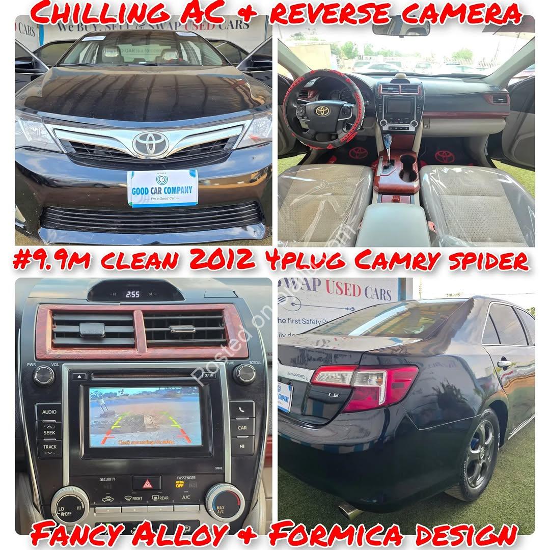 2012 Camry Spider: Pristine & Powerful 4-Plug Engine