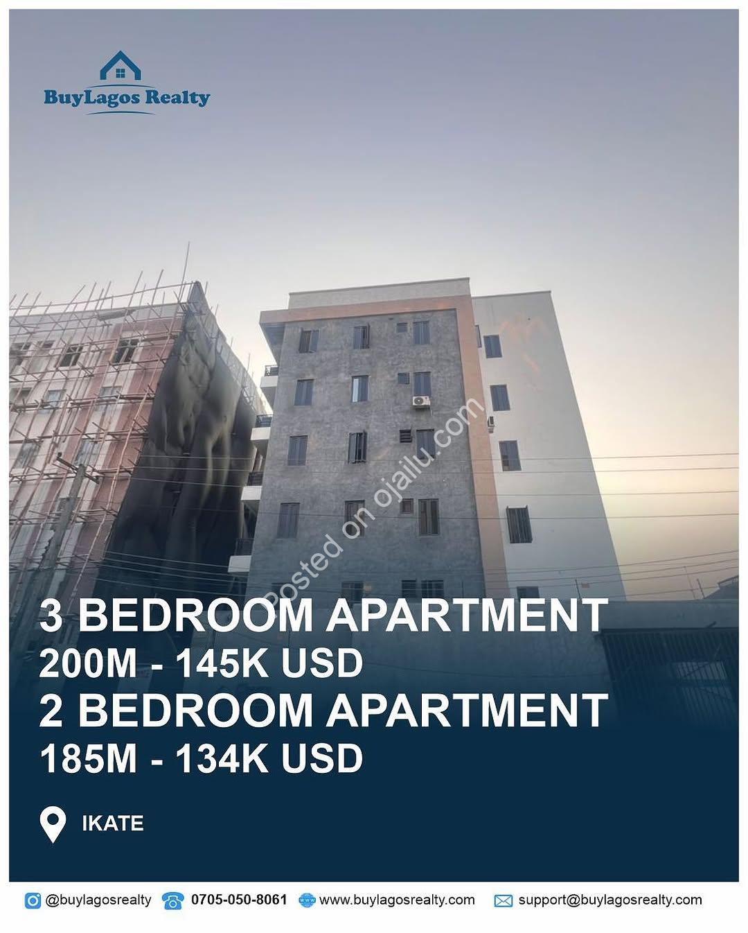 Lekki’s Finest: 3-Bedroom Haven with Pool & En-Suites
