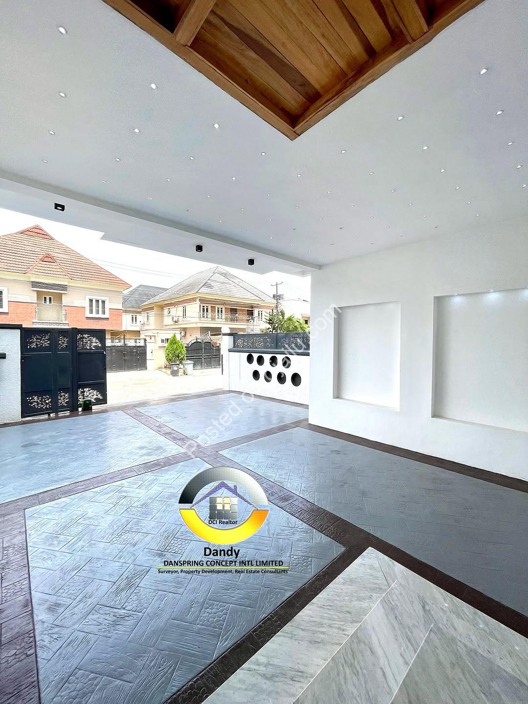 Ultra-Modern Smart 4-Bed Duplex with BQ in Agungi