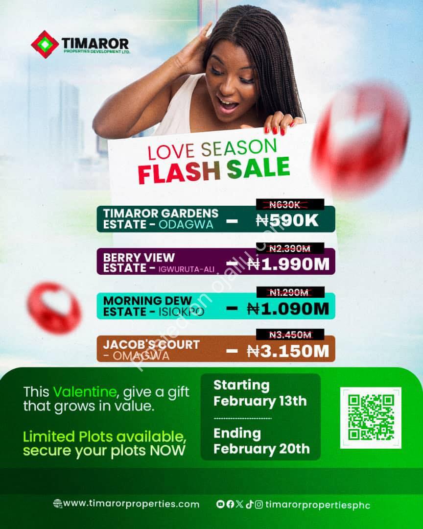 Secure Your Future: Prime Plots from ₦590K