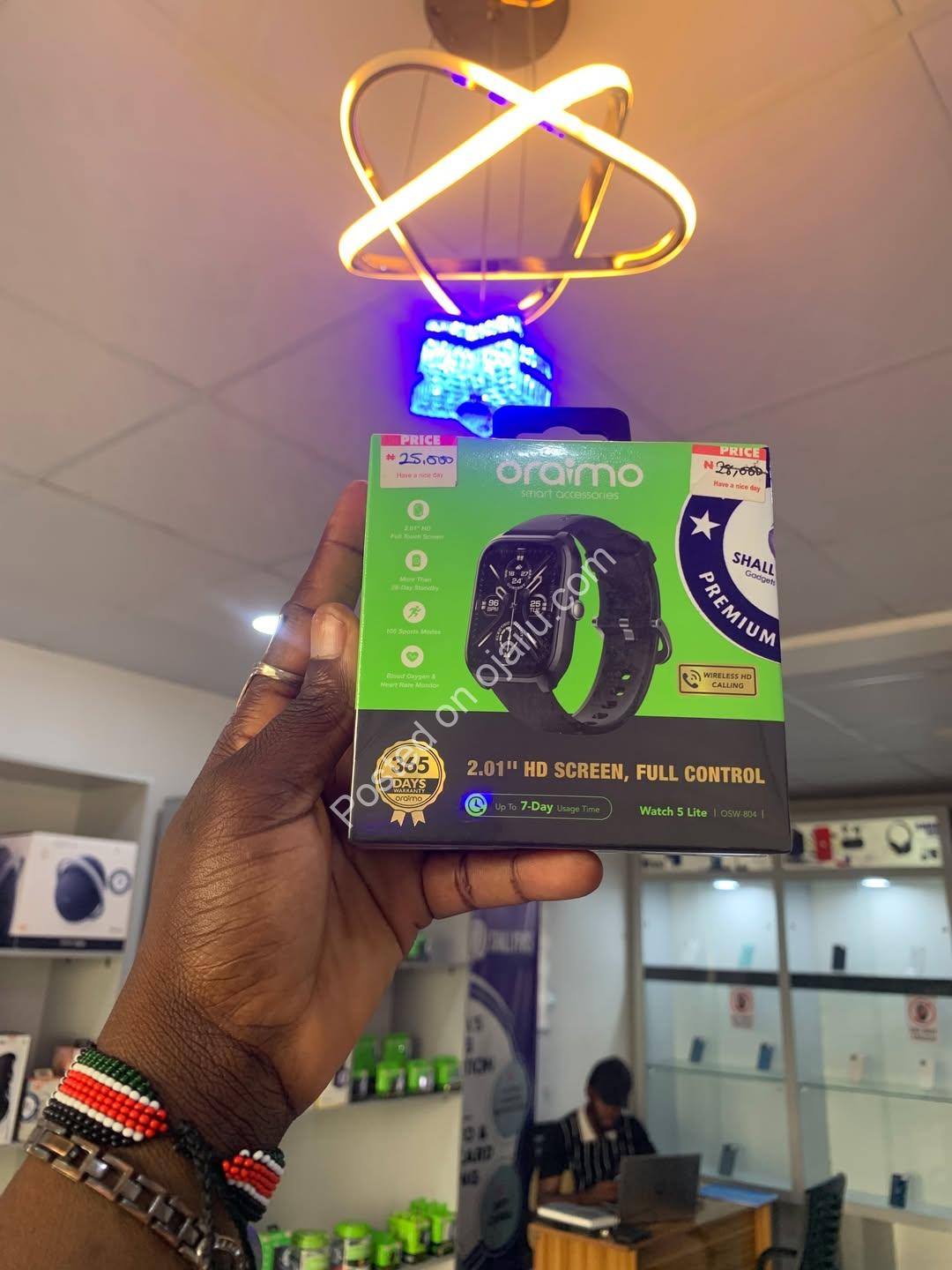 Oraimo Watch 5 Lite & HP Charger – Hot UK/US Deals