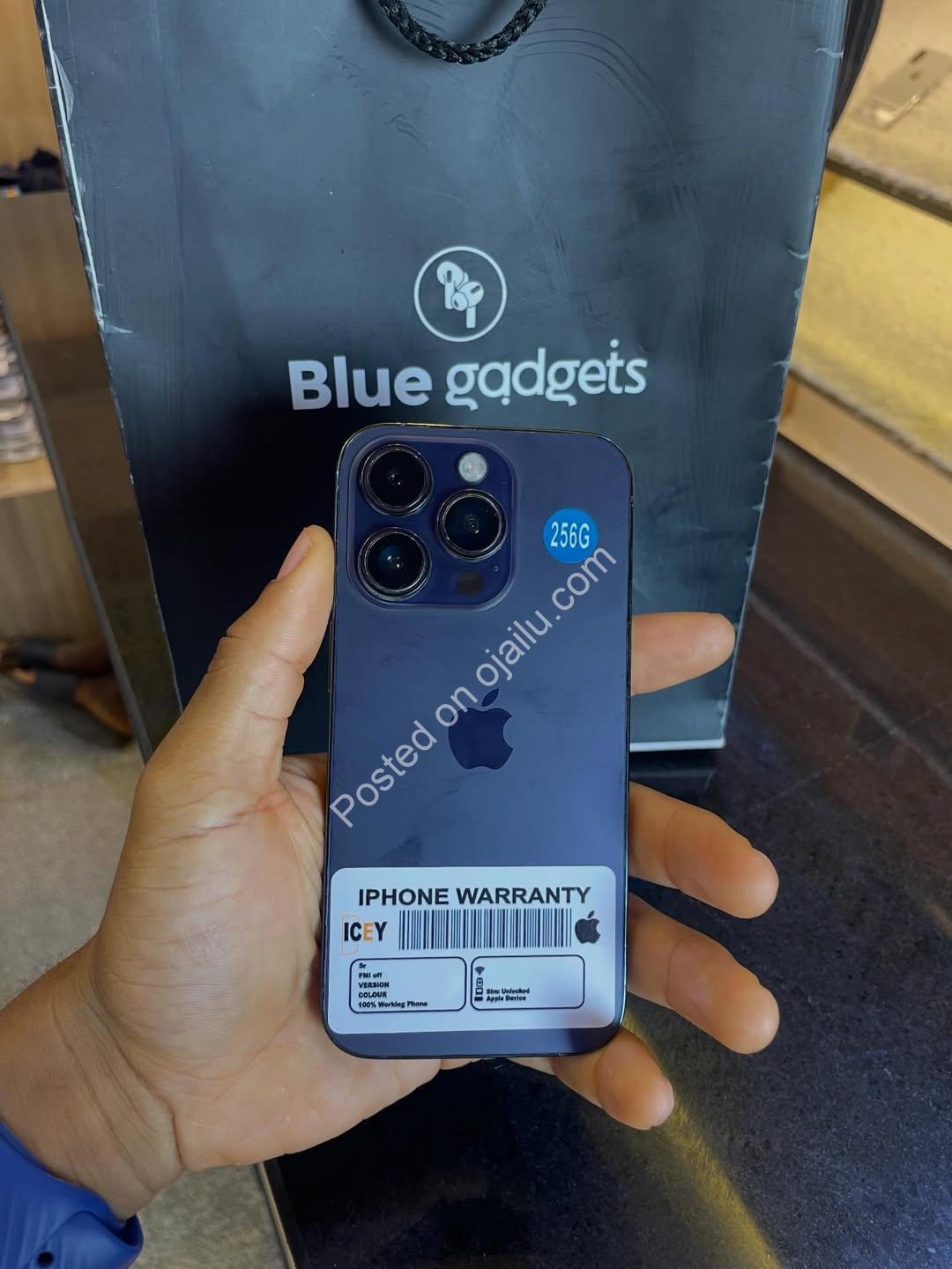 Unlock Premium Power: iPhone 14 Pro 256GB, 92% Battery, Original Parts