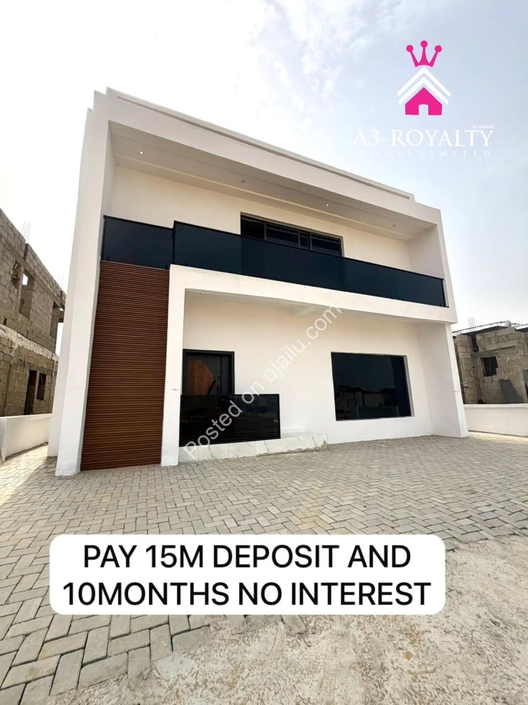 Jumbo Payment Plan! Spacious Duplex in Lekki Estate
