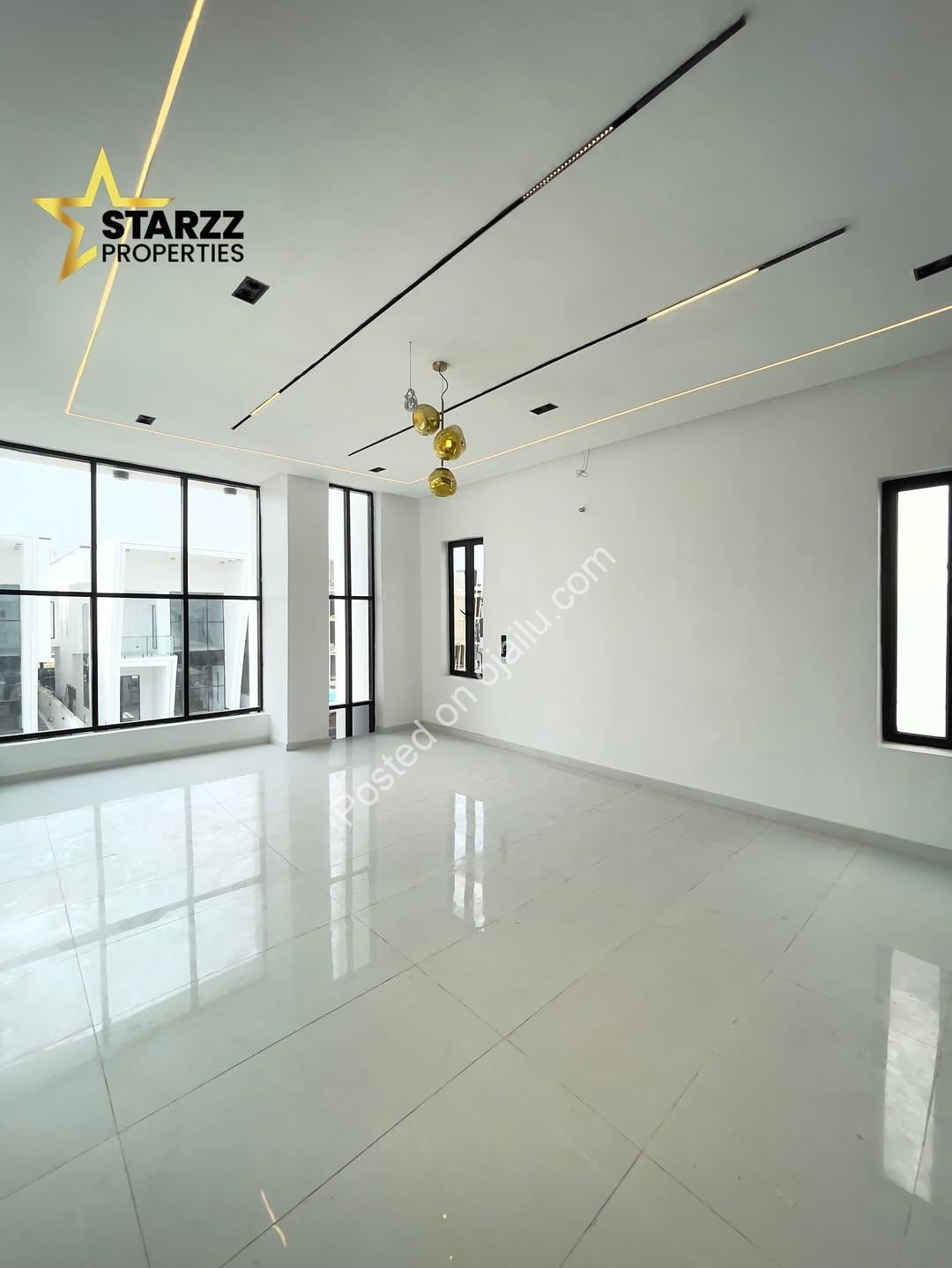 Sleek 5-Bed Duplex with Resort-Style Pool in Ajah