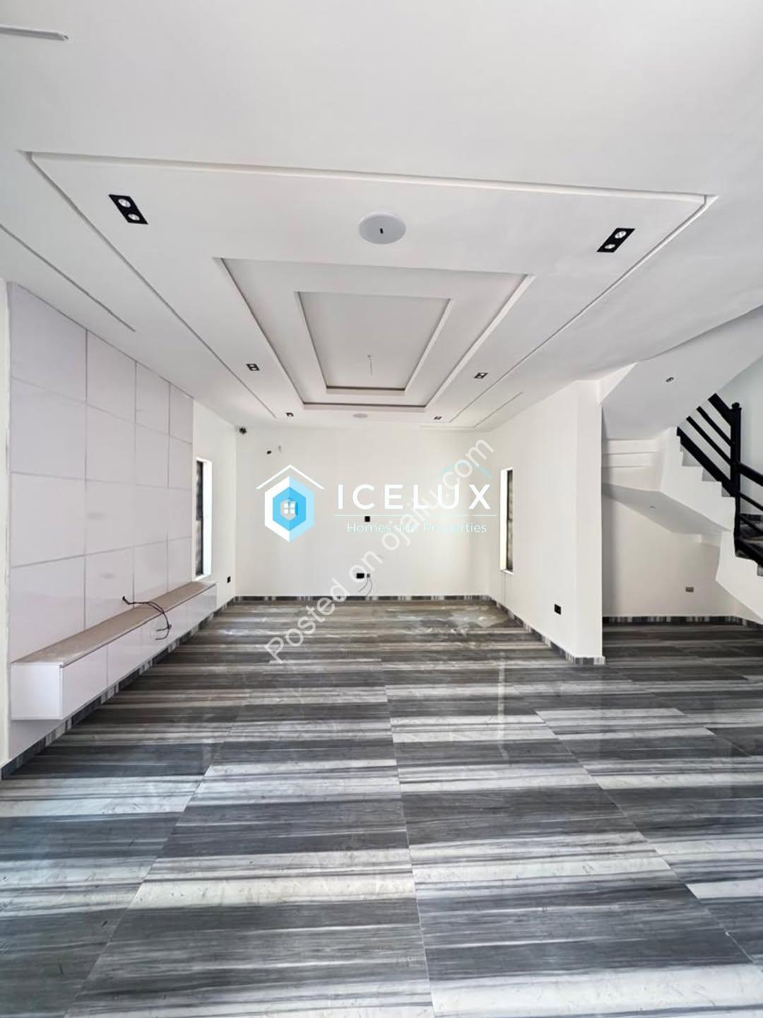 Sleek 4-Bed Duplex with Pool & Spacious Compound