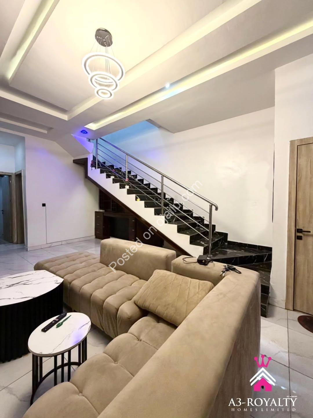 Move-In Ready 3BR Duplex in Gated Lekki Estate