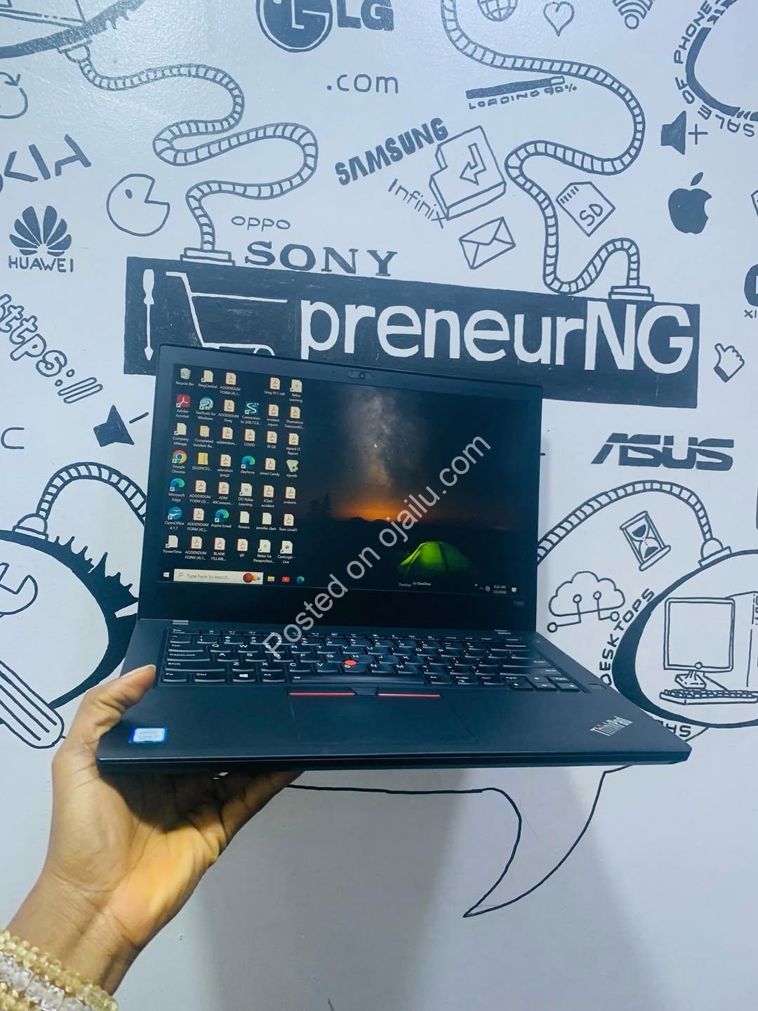 Unleash Power: Lenovo ThinkPad T480 i7, 8GB/256GB SSD