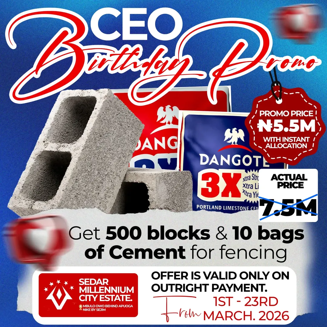 Birthday Land Deal: Build Now, Pay Less!