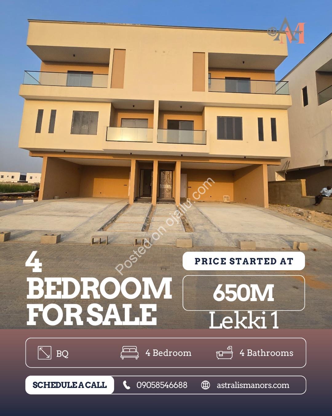 Lekki 1 Sanctuary: 4-Bedroom Haven of Quiet Luxury