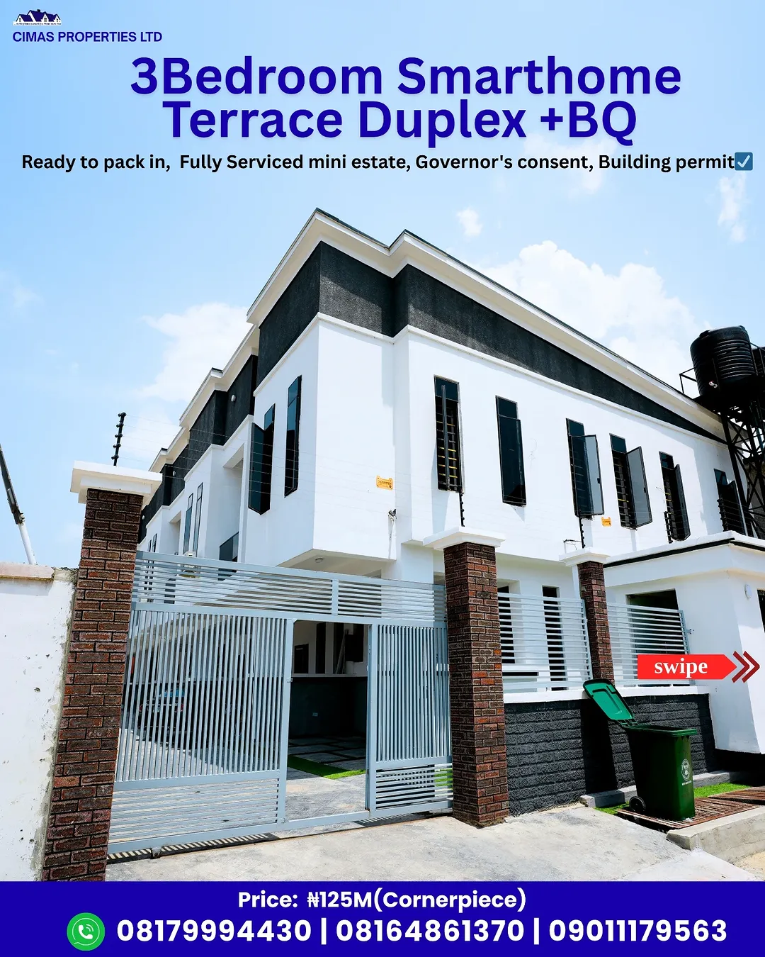 Ikota Smart Duplex: Last Cornerpiece with Jacuzzi & BQ