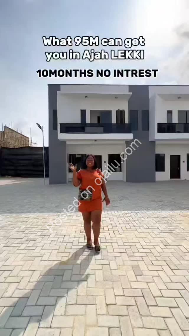 Move-In Ready 2BR Terrace Duplex in Gated Lekki Estate