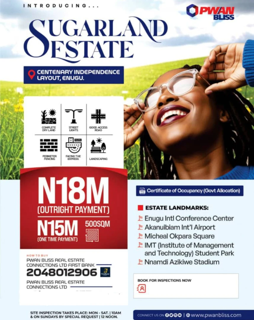 Prime Enugu Land: Your Gateway to Growth & Prestige