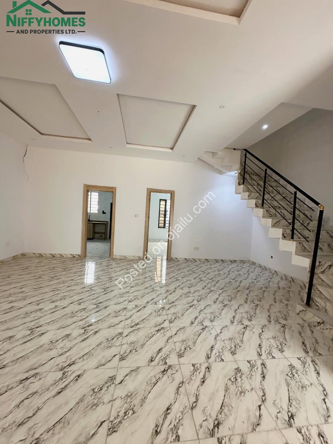 Sangotedo’s Finest: 4-Bedroom Duplex with Master Kitchen