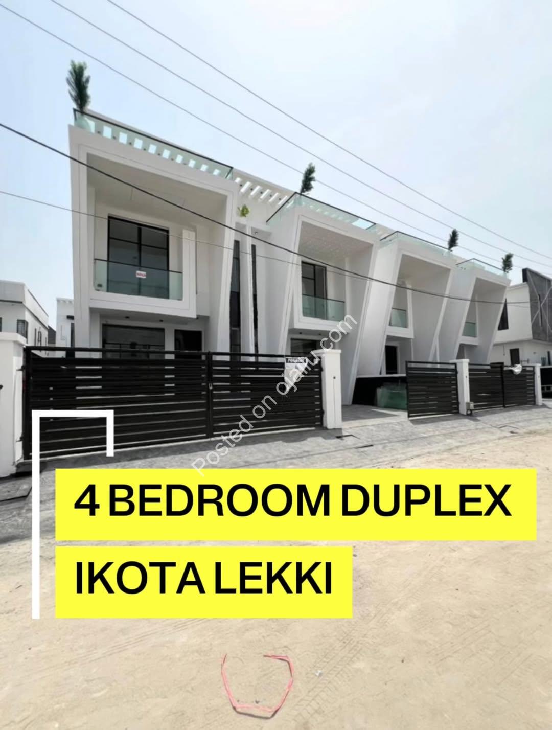 Dream Home in Lekki: 4-Bed Duplex with Premium Finishes