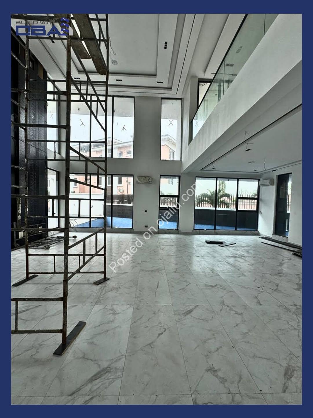 Osapa’s Grand 5-Bed Mansion with Private Pool & Cinema