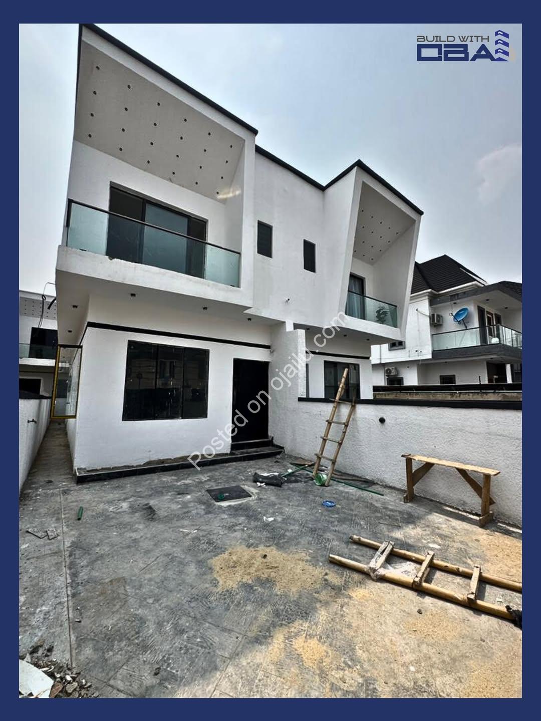 Lekki’s Premier 4-Bed Duplex with BQ in Gated Estate