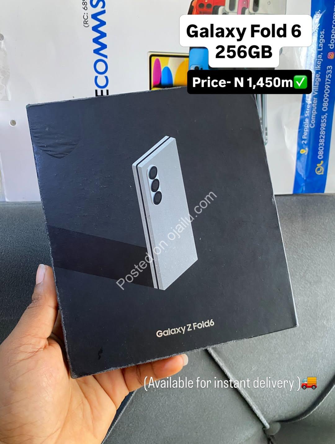 Unfold the Future: Galaxy Fold 6 256GB