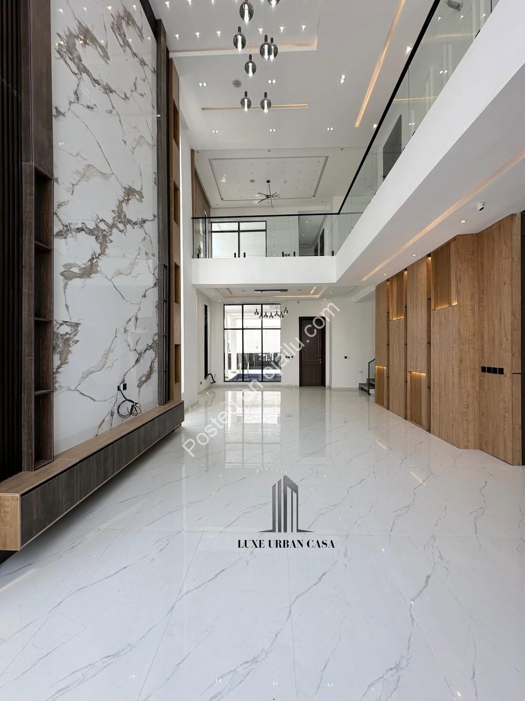 Opulent 5-Bed Lekki Estate with Private Cinema & Pool