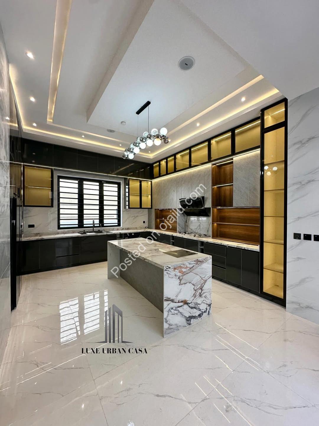 Opulent 5-Bed Lekki Estate with Private Cinema & Pool