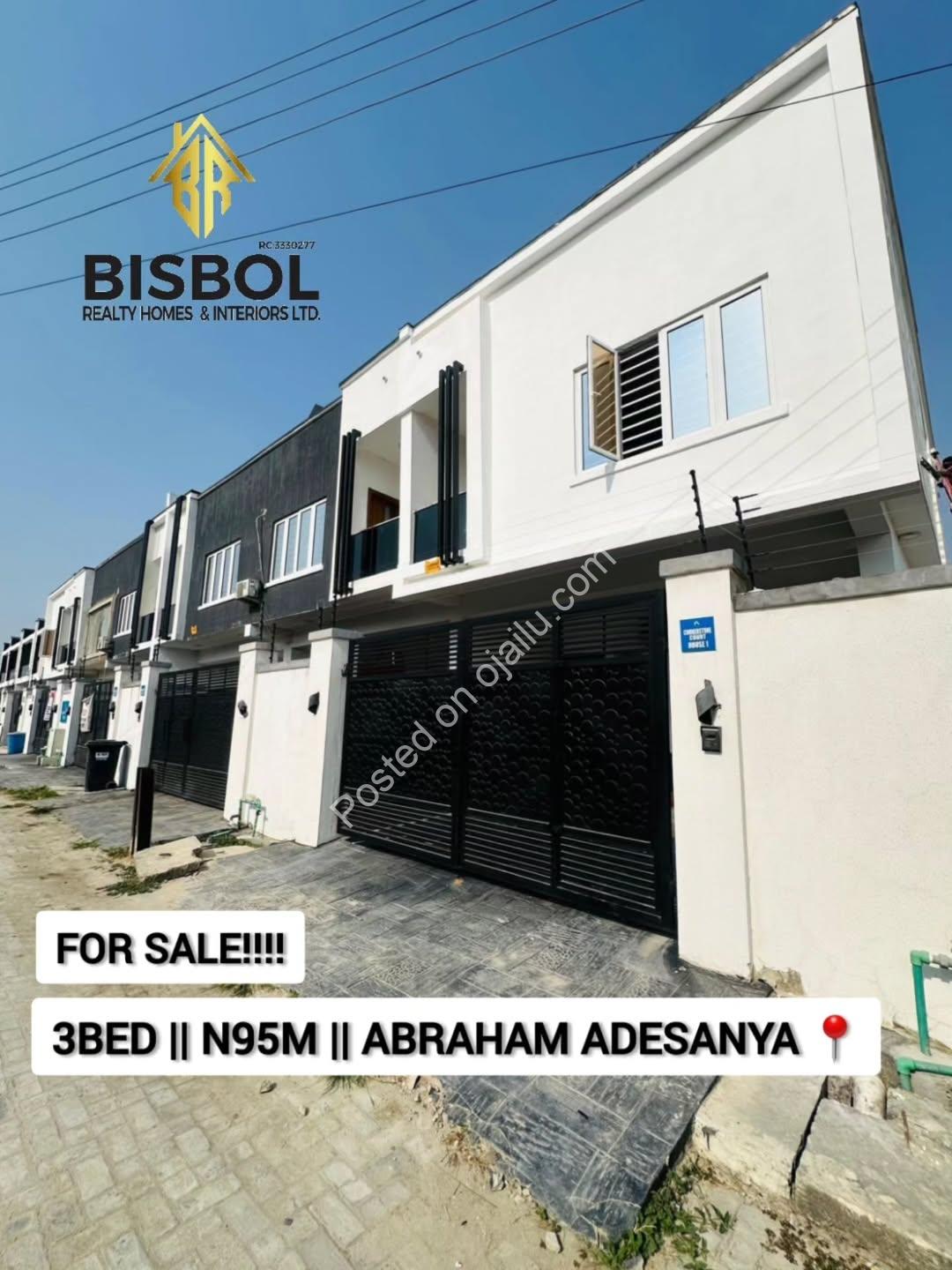 Move-In Ready 3BR Terrace Duplex in Gated Estate