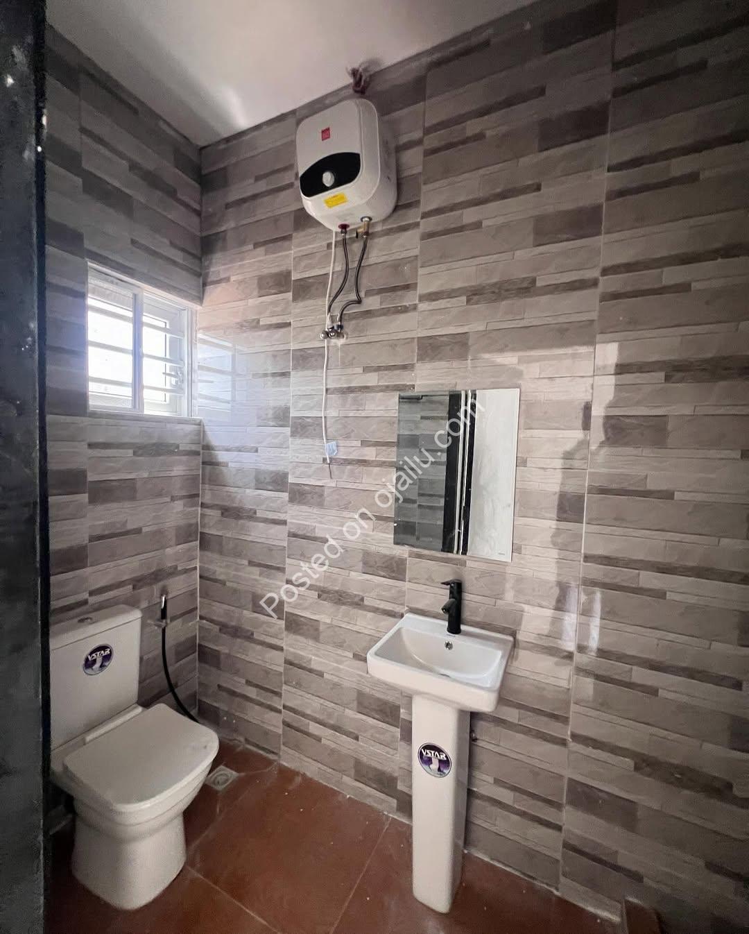 Luxury Ikota Haven: 3-Bed Poolside Duplex