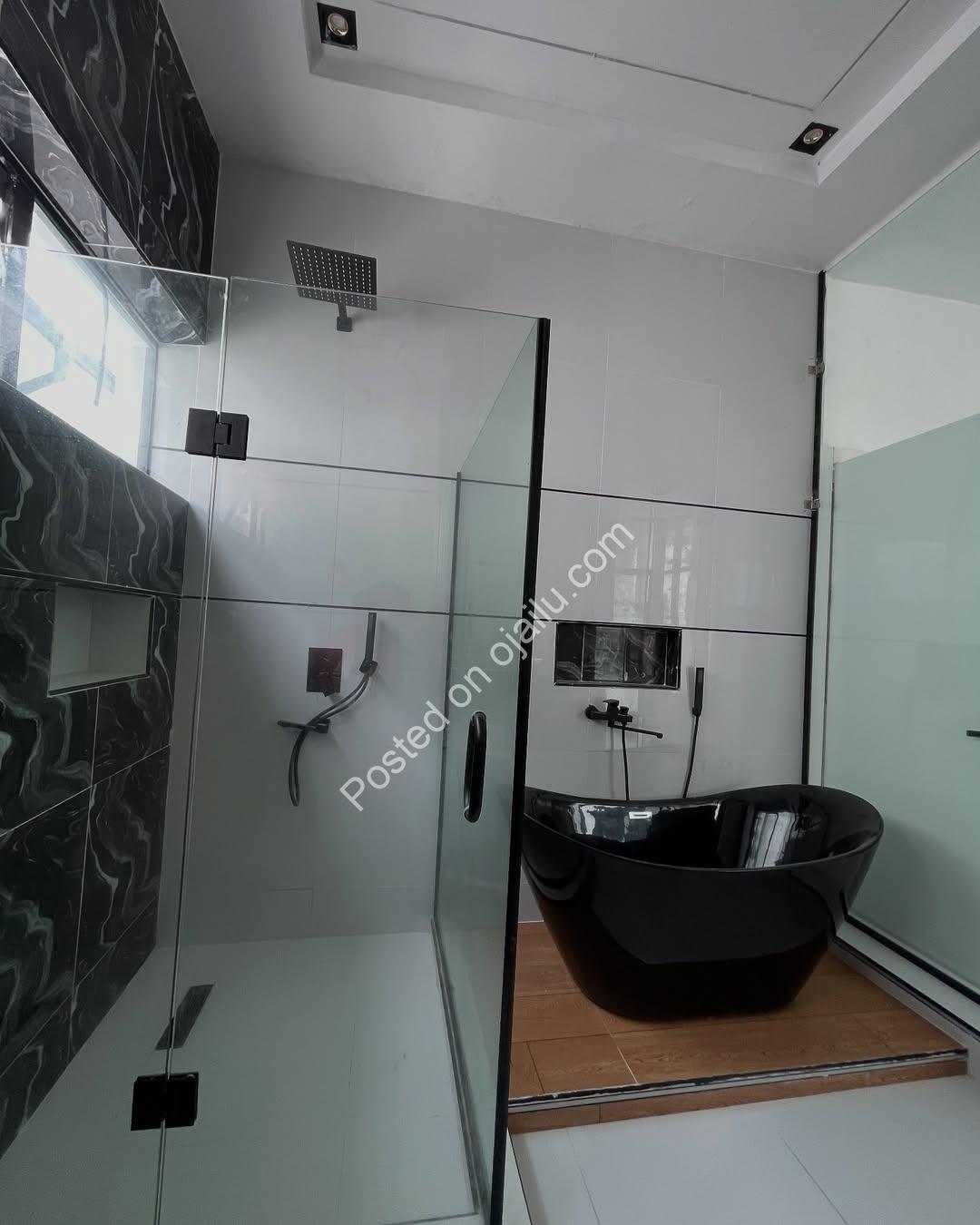 Exclusive Ikota Estate: 5-Bedroom Haven with Pool & Jacuzzi